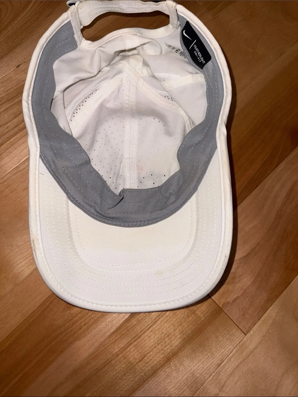 Nike 2020 Tokyo Featherlite Dri Fit White a Performance Visor Cap